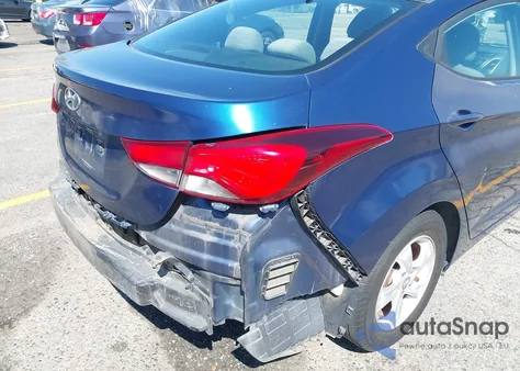 2015 Hyundai Elantra Se из США, поврежденный, VIN 5NPDH4AE1FH644341